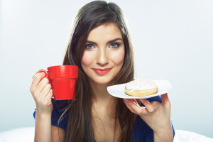 Breakfast girl